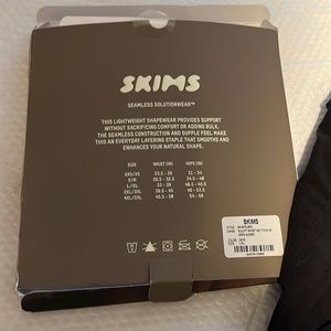 New SKIMS shapewear.